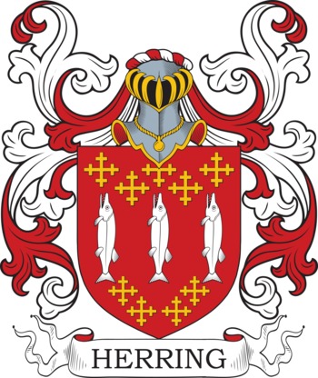 Herring family crest