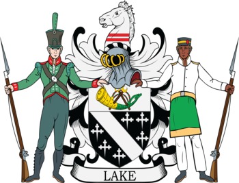 LAKE family crest