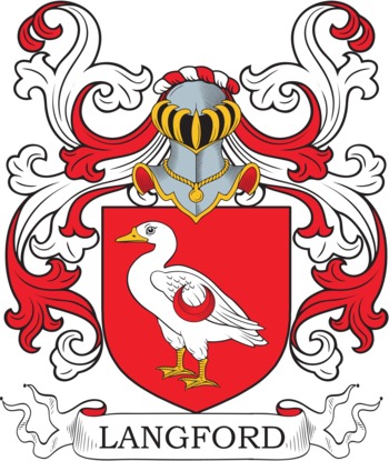 Langford family crest