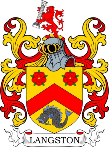 LANGSTON family crest