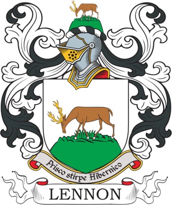 LENNON family crest LENNON family crest
