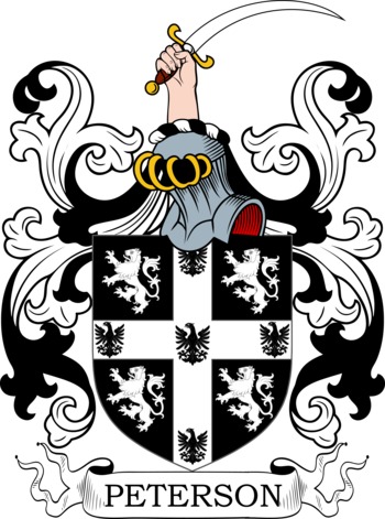 Petersen family crest