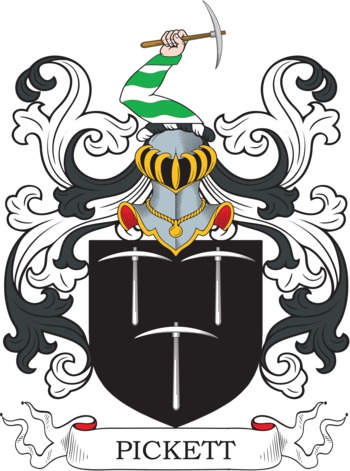 PICKETT family crest PICKETT family crest
