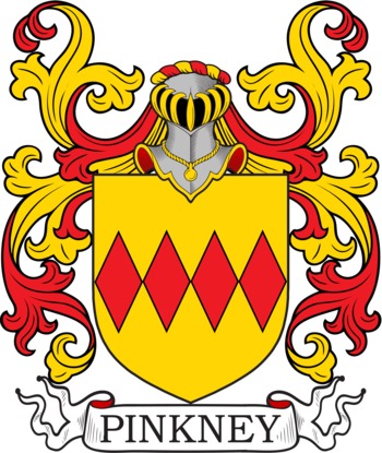 PINKNEY family crest