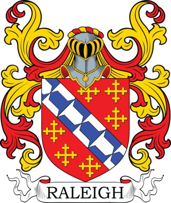 raleigh family crest