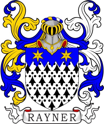 RAYNER family crest