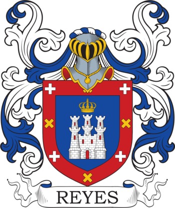Reyes family crest Reyes family crest