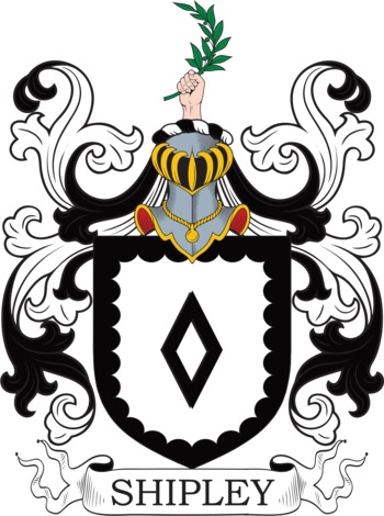 SHIPLEY family crest SHIPLEY family crest