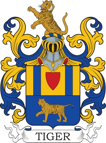 Tiger family crest