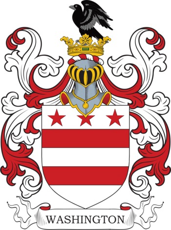 WASHINGTON family crest