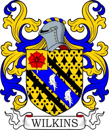 WILKINS family crest