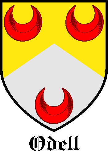 ODELL family crest ODELL family crest