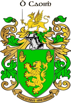 O'KEEFFE family crest O'KEEFFE family crest