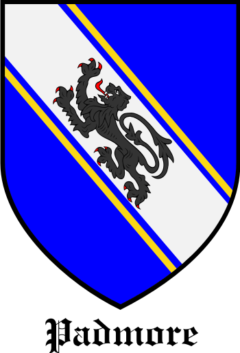 PADMORE family crest PADMORE family crest