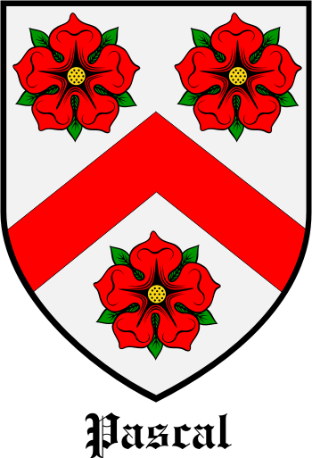 PASCAL family crest PASCAL family crest