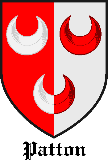 PATTON family crest PATTON family crest