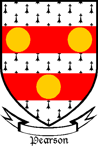 Pearson family crest