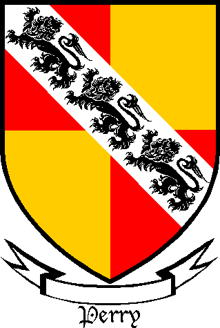 Purry family crest