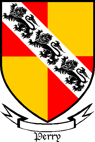 Peery family crest Peery family crest