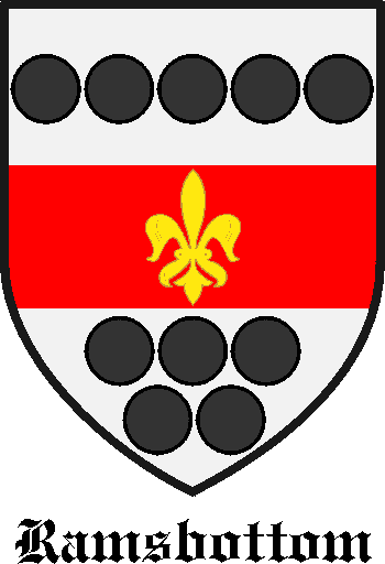 RAMSBOTTOM family crest RAMSBOTTOM family crest