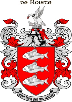 ROCHES family crest ROCHES family crest