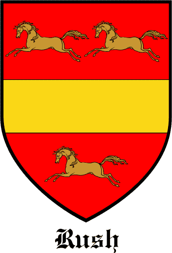 Rush family crest