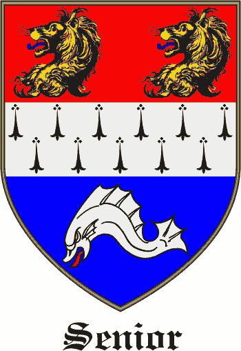 SENIOR family crest SENIOR family crest