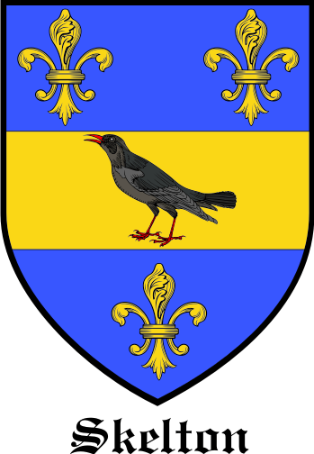 SKELTON family crest SKELTON family crest