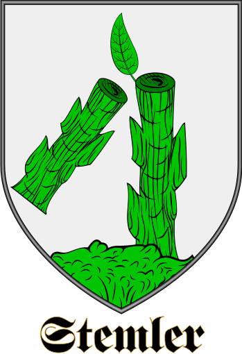 Stemler family crest Stemler family crest