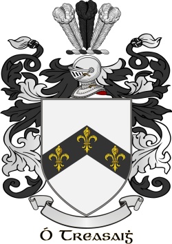 Tracey family crest Tracey family crest