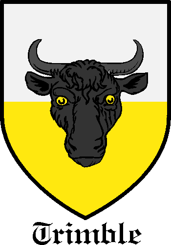 TRIMBLE family crest TRIMBLE family crest