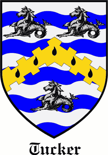 TUCKER family crest TUCKER family crest