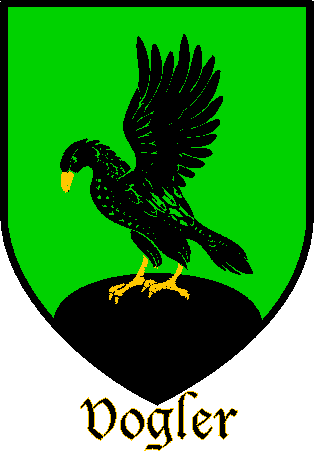 VOGLER family crest VOGLER family crest