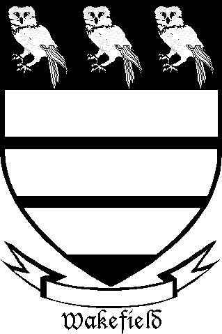 WAKEFIELD family crest WAKEFIELD family crest