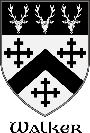 WALKER family crest WALKER family crest