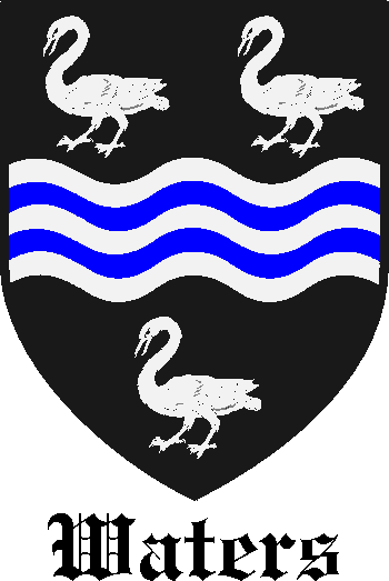 WATERS family crest WATERS family crest