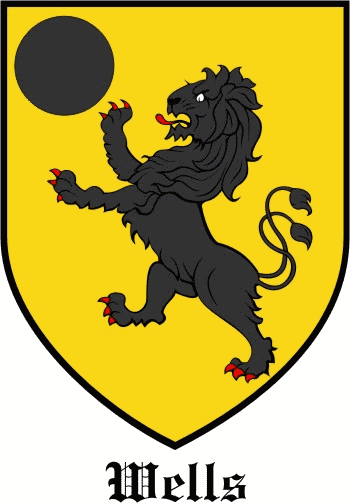 WELLS family crest WELLS family crest