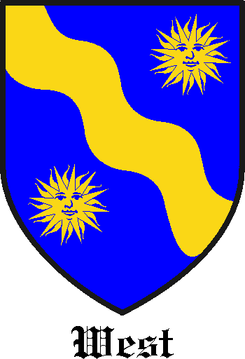 WEST family crest