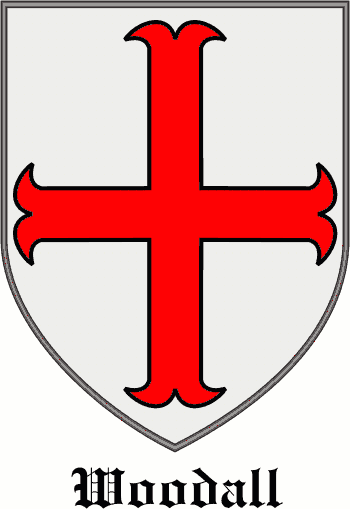 WOODALL family crest