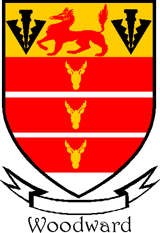 Woodward family crest